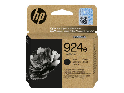 HP : HP 924E EVOMORE BLACK EN pour R/IT/PT/ES INK cartridge