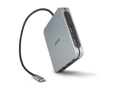 Dicota : USB-C 10-IN-1 DOCKING STATION 8K HDMI PD 100W