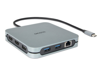 Dicota : USB-C 10-IN-1 DOCKING STATION 8K HDMI PD 100W