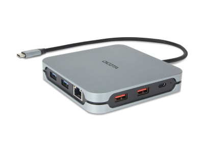 Dicota : USB-C 10-IN-1 DOCKING STATION 8K HDMI PD 100W