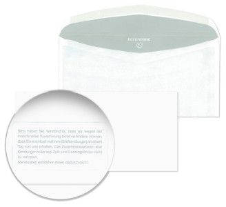 MAILmedia Briefumschlag Kuvermatic C6/5, 114 x 229 mm