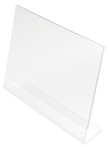 deflecto Porte-visuel, A6 paysage, incliné