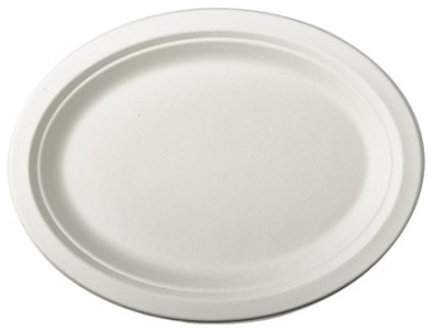 PAPSTAR Assiette en canne à sucre 