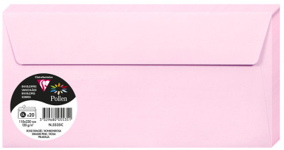 Pollen by Clairefontaine Enveloppes DL, blanc naturel