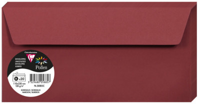 Pollen by Clairefontaine Enveloppes DL, blanc naturel