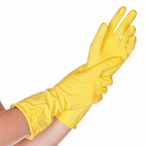 HYGOSTAR Gant universel en latex Bettina, XXL, jaune