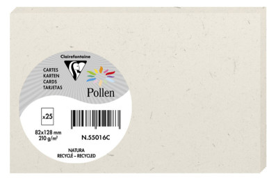 Pollen by Clairefontaine Carte C6, Natura