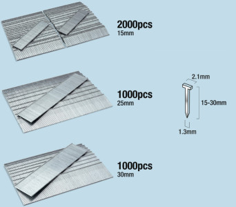 TACWISE Clous 18G/30 mm, 5.000 pièces
