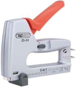 TACWISE Agrafeuse/cloueuse Z5-140 (5 en 1), argent/orange