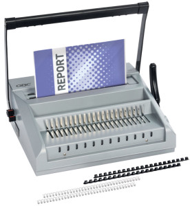GBC Perforelieuse plastique & métal MultiBind 20, A4, gris