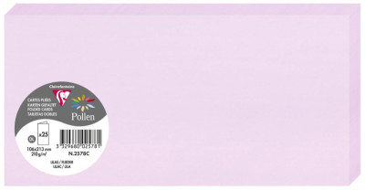 Pollen by Clairefontaine Carte double DL, or