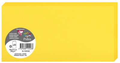 Pollen by Clairefontaine Carte double DL, or