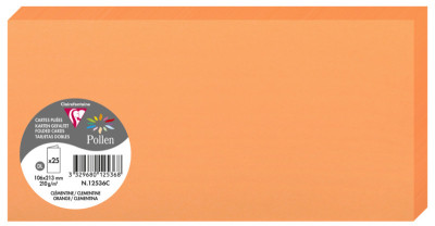 Pollen by Clairefontaine Carte double DL, or