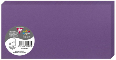 Pollen by Clairefontaine Carte double DL, or
