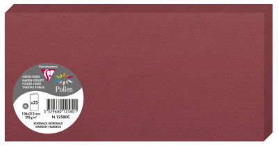 Pollen by Clairefontaine Carte double DL, or