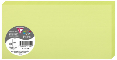 Pollen by Clairefontaine Carte double DL, or