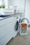 Panier à linge Plast Team SPRINGFIELD, 25 litres, rond, blanc Panier à linge Plast Team SPRINGFIELD, 25 litres, rond, blanc