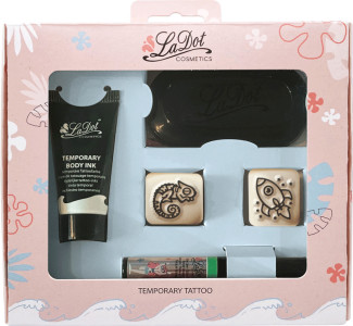 COLOP Tampon de tatouage LaDot kit 8, Stone S20/S21