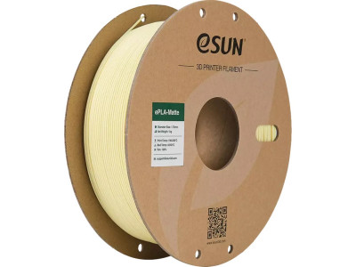 Esun EPLA-MATTE 1,75mm ALMOND YELLOW 1kg ESUN 3D FILAMENT