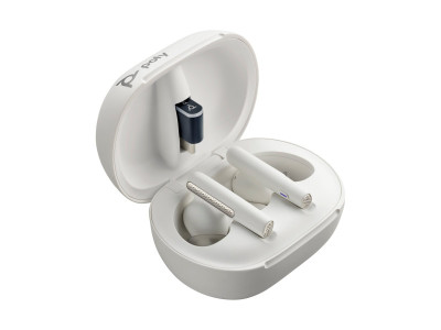 HP - Poly : SPAREVOYAGER FREE 60/60+ REPL EARBUDS TEAMS WHT EAR TIPS S/M/L