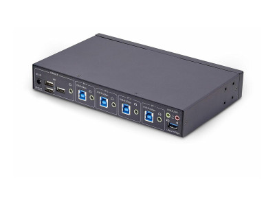Startech : 4-PORT KEYBOARD/MOUSE SWITCH - MOUSE ROAMING KM/USB SWITCH