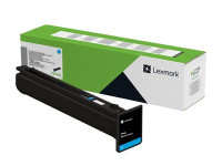 Lexmark Toner Cyan 12000 pages LCCP, LRP pour CS963, CX950, 951, 961, 962, 963, 833