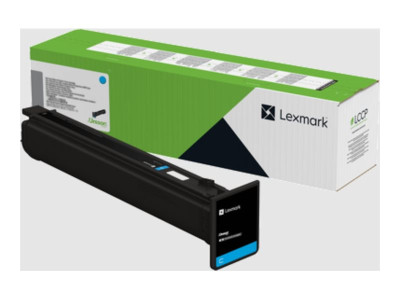 Lexmark Toner Cyan 12000 pages LCCP, LRP pour CS963, CX950, 951, 961, 962, 963, 833