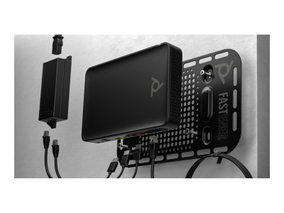 HP - Poly : POLY G62 VCS avec POE+ ADAPTER NO RADIO OR POWER CORD GSA/TAA