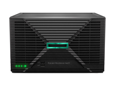 HPe : PROLIANT MICROSERVER GEN11 G7400 2-CORE VROC 4LFF-NHP 180W (pent)