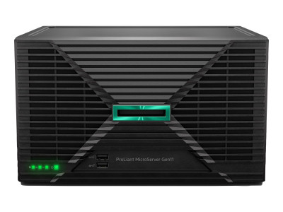 HPe : PROLIANT MICROSERVER GEN11 G7400 2-CORE VROC 4LFF-NHP 180W (pent)