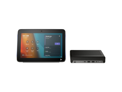 HP - Poly : POLY BK_PLUS_MTR HP IP PC W/ TC10 EMEA-INT