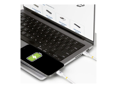 Startech : USB-C cable USB-IF CERTIFIED 240W PD EPR/TYPE-C CHARGER CORD