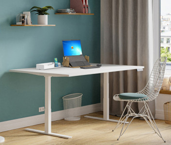 ALBA Module de rangement portable ERGOBOX, hêtre/blanc