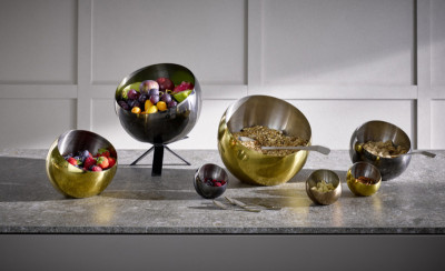 APS Bol SPHERE, 0,1 litre, set de 3, gunmetal