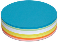 Carte de présentation MAUL, ronde, diamètre : 185 mm, assortie