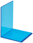 Serre-livres MAUL NEON, en acrylique, bleu transparent Serre-livres MAUL NEON, en acrylique, bleu transparent
