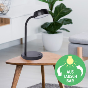 Lampe de table LED MAULabby, bleu