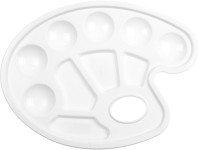 kangaro Palette de peinture, plastique, ovale, 230 x 170 mm kangaro Palette de peinture, plastique, ovale, 230 x 170 mm