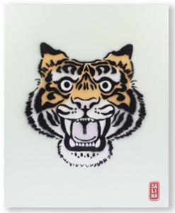 kangaro Châssis entoilé 3D, (L)300 x (P)37 x (H)400mm, blanc