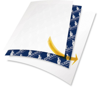 kangaro Papier carbone, A4, 100 feuilles, bleu