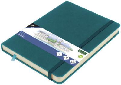 kangaro Carnet de croquis, couverture PU rigide, A6, menthe