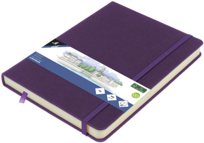 kangaro Cahier de croquis, couverture PU rigide, A5, menthe