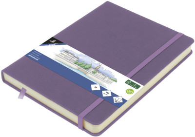 kangaro Cahier de croquis, couverture PU rigide, A5, menthe