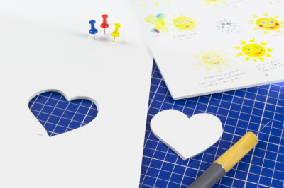 kangaro Carton plume, A3, épaisseur: 10 mm, noir