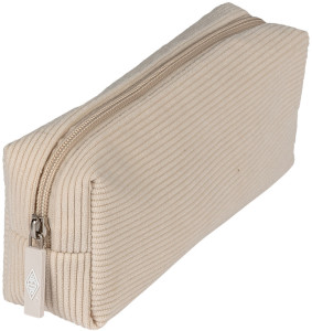 WEDO Trousse en velours côtelé, marron