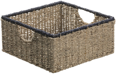 NHG Panier de rangement CARL, zostère, rectangulaire & plat