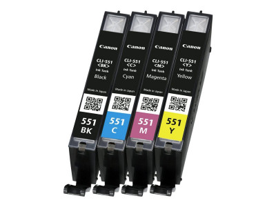 Canon : CLI-551 C/M/Y/BK MULTI pack