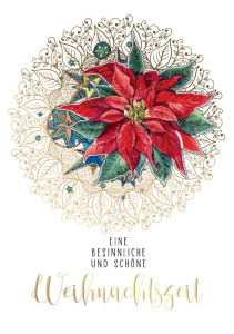 Carte de Noël Cactus « Cadeaux pastel »