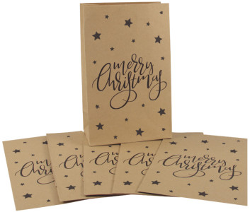 CACTUS Pochette cadeau de Noël 