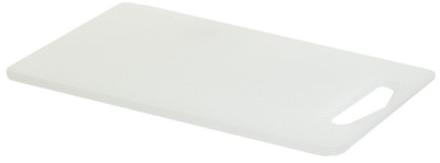 plast team Planche à découper avec rainure à jus, blanc